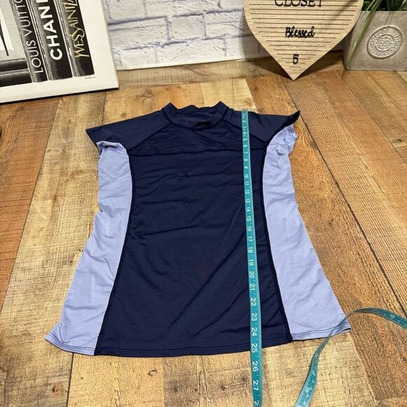 Patagonia MicroSwell Rashguard Women's M color NEO Navy - Picture 12 of 14